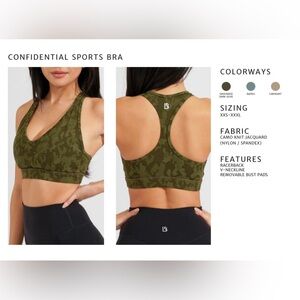 Buffbunny Confidential Sports Bra